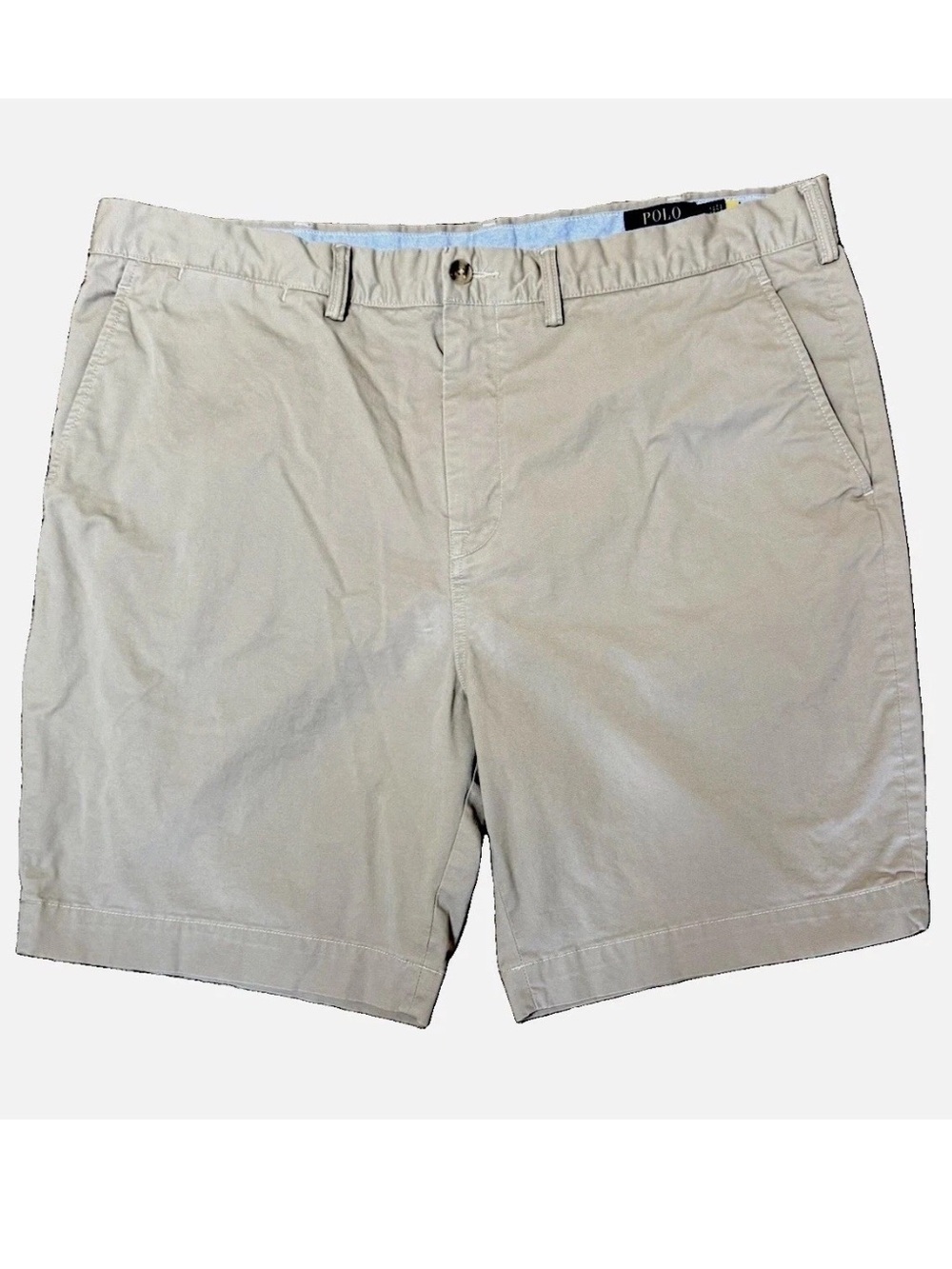 Polo Ralph Lauren Classic Fit 9" Chino Shorts Khaki Men's Size 40 Tan Beige